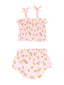 Smocked Ruffle Top & Bloomer, Sweet Clementines