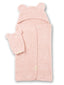 Hooded Towel + Wash Mitt Set, Blush