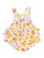 Ruffle Sunsuit, Tropical Market Fruit