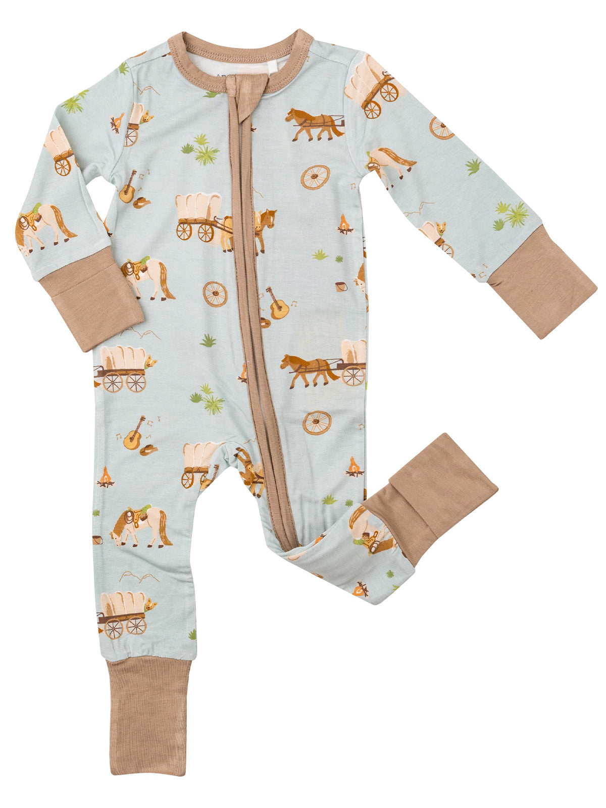 Boy - 2-Way Zip Rompers – SpearmintLOVE