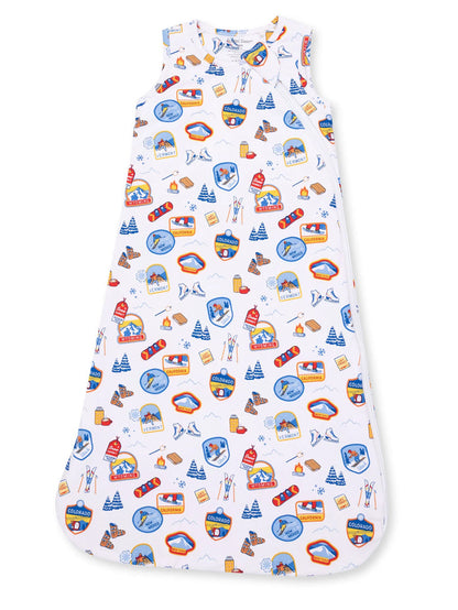 Sleep Bag, Vintage Ski Patches