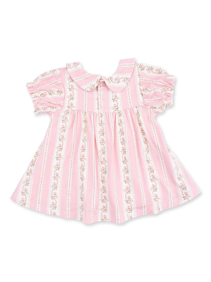 Smocked Dress Set, Antoinette Stripe
