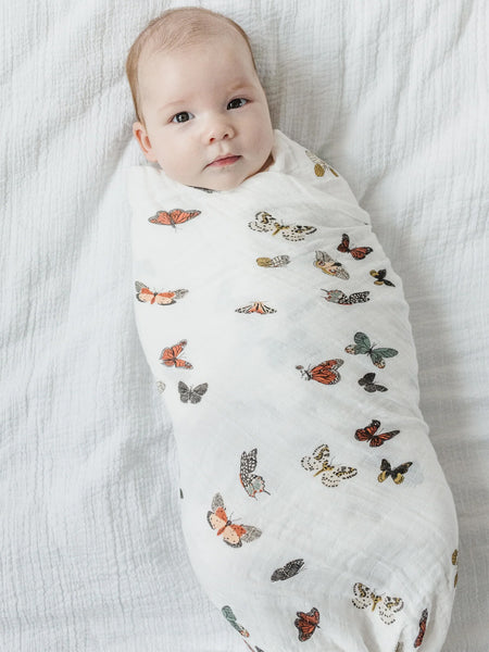 Butterfly swaddle sale