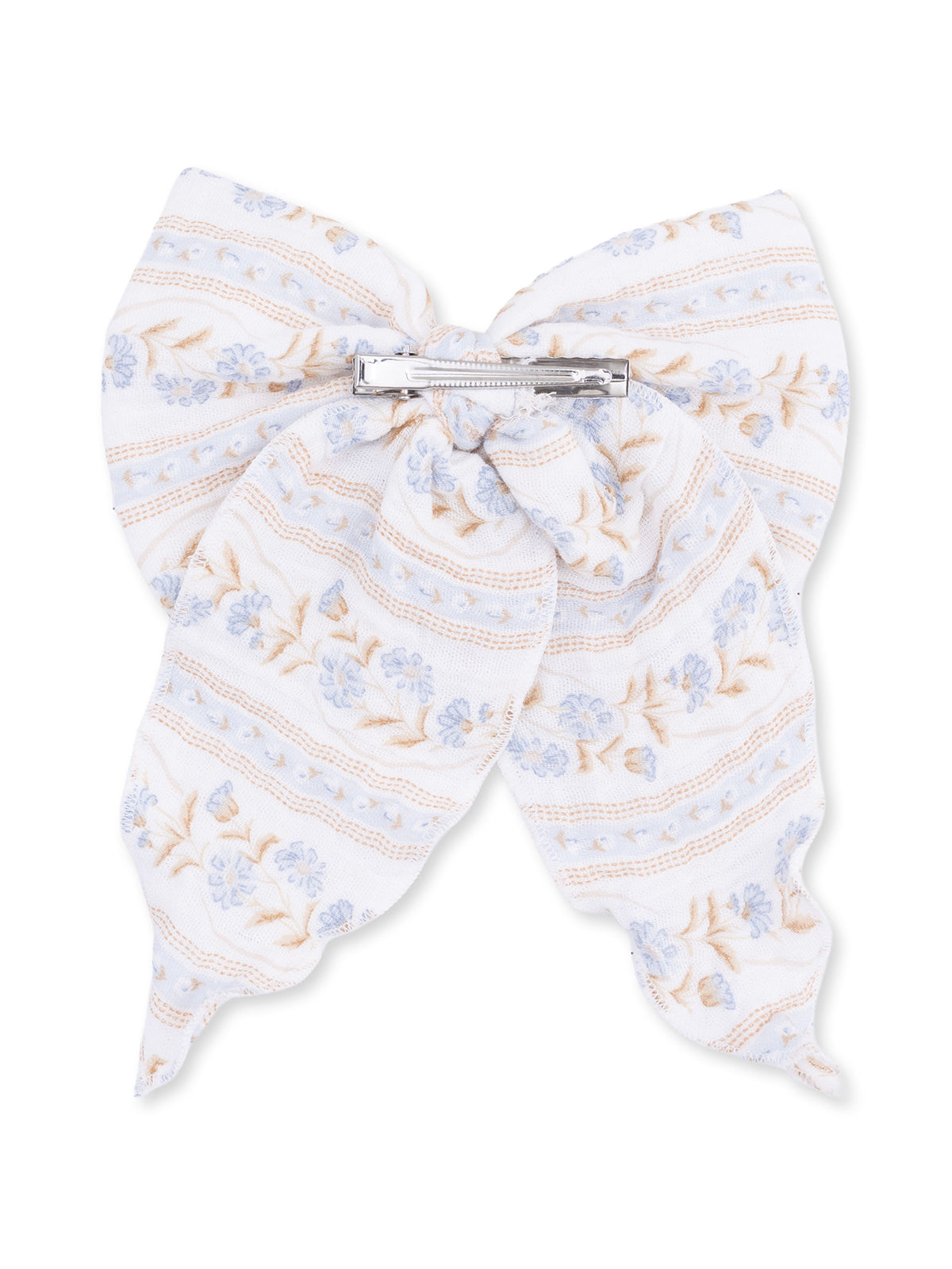 Large Bow Hair Clip, Catarina Floral