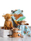 Hetty Highland Cow Security Blanket