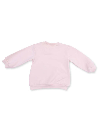Oversized Sweatshirt, Pink Horse Head