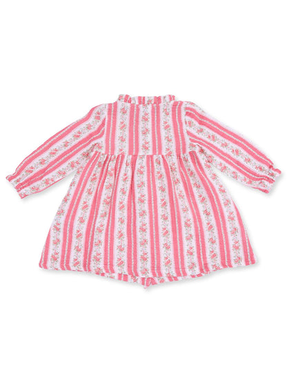 Romy Dress & Bloomer, Suzie Floral Stripe