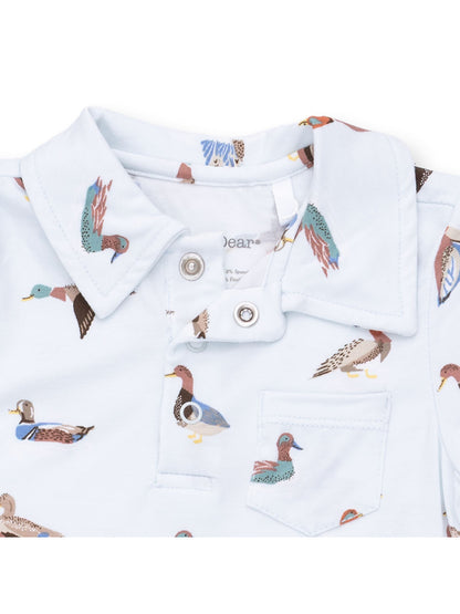 Polo Romper, American Ducks