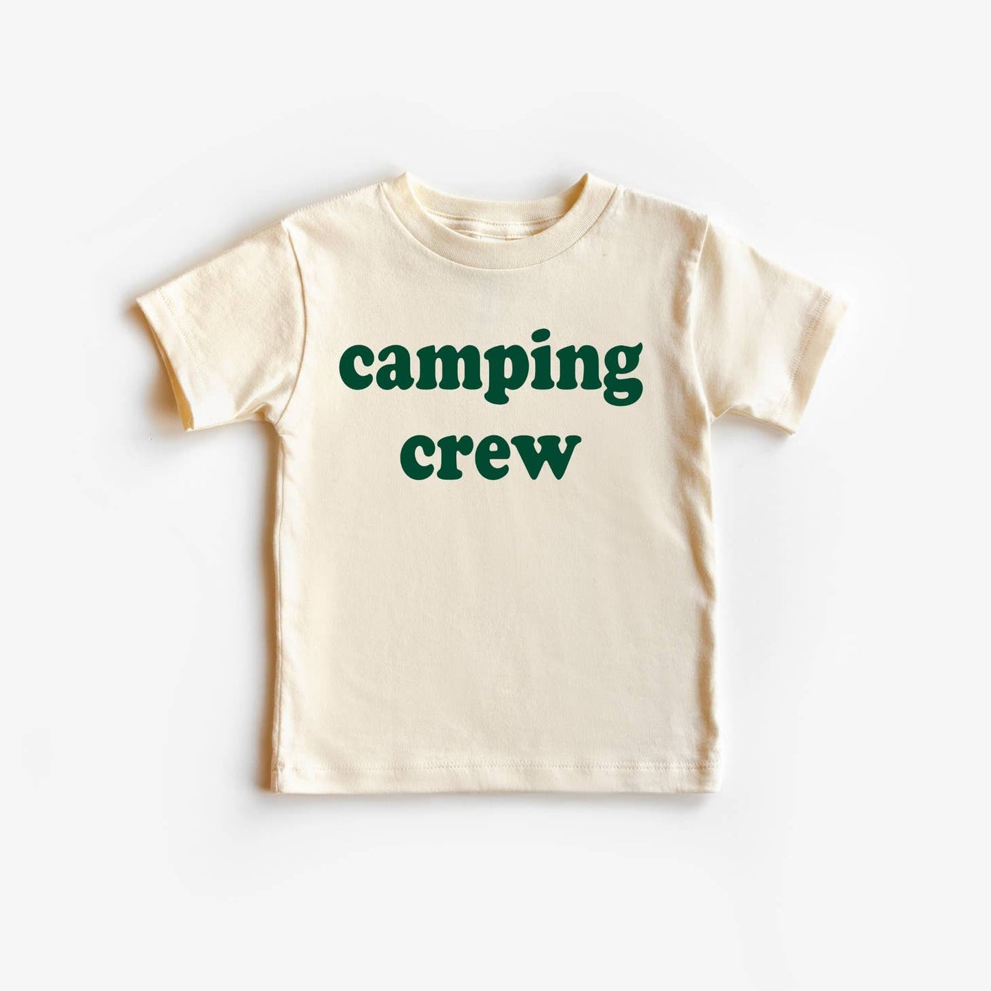 Kid's Graphic Short Sleeve Tee, Camping Crew