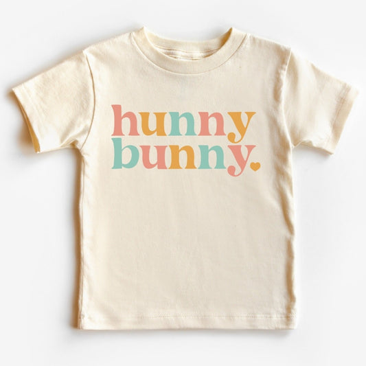 Kids Easter Graphic Tee, Hunny Bunny Natural