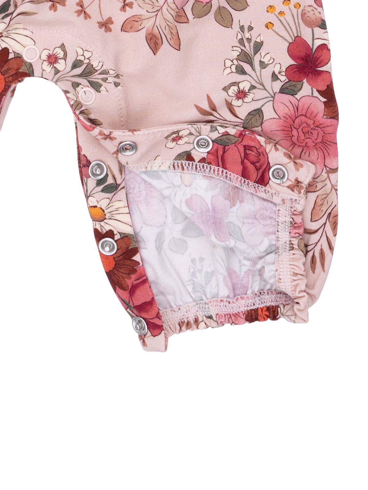 Ruffle Sleeve Romper, Sabrina Floral