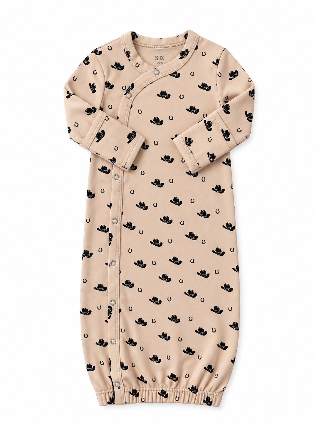 Cowboy Hats / Organic Cotton Gown