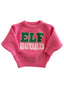 Women's Knit Sweater, Elf Squad Bubblegum