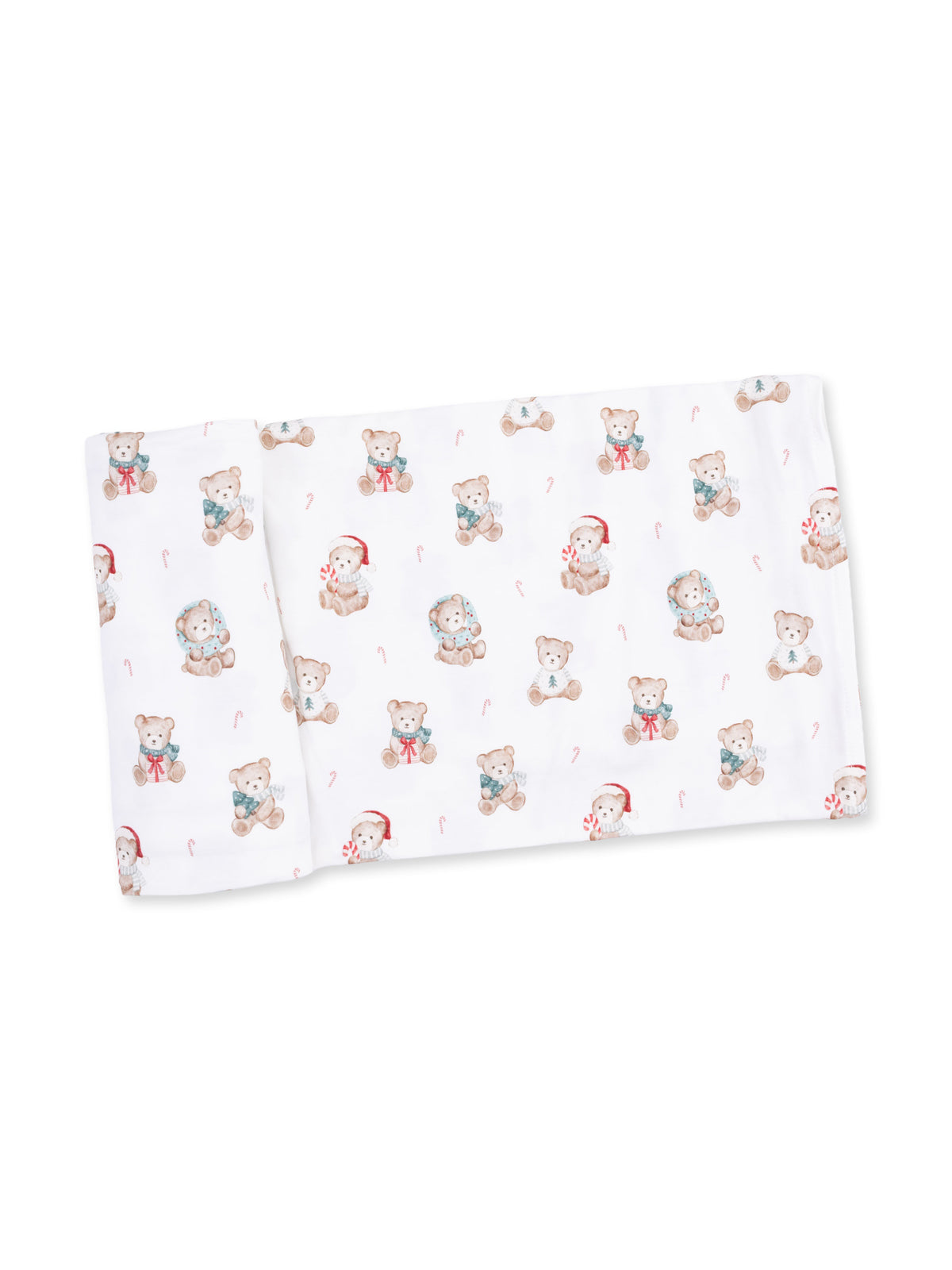 Stretch Swaddle, Christmas Teddy Bears Uni
