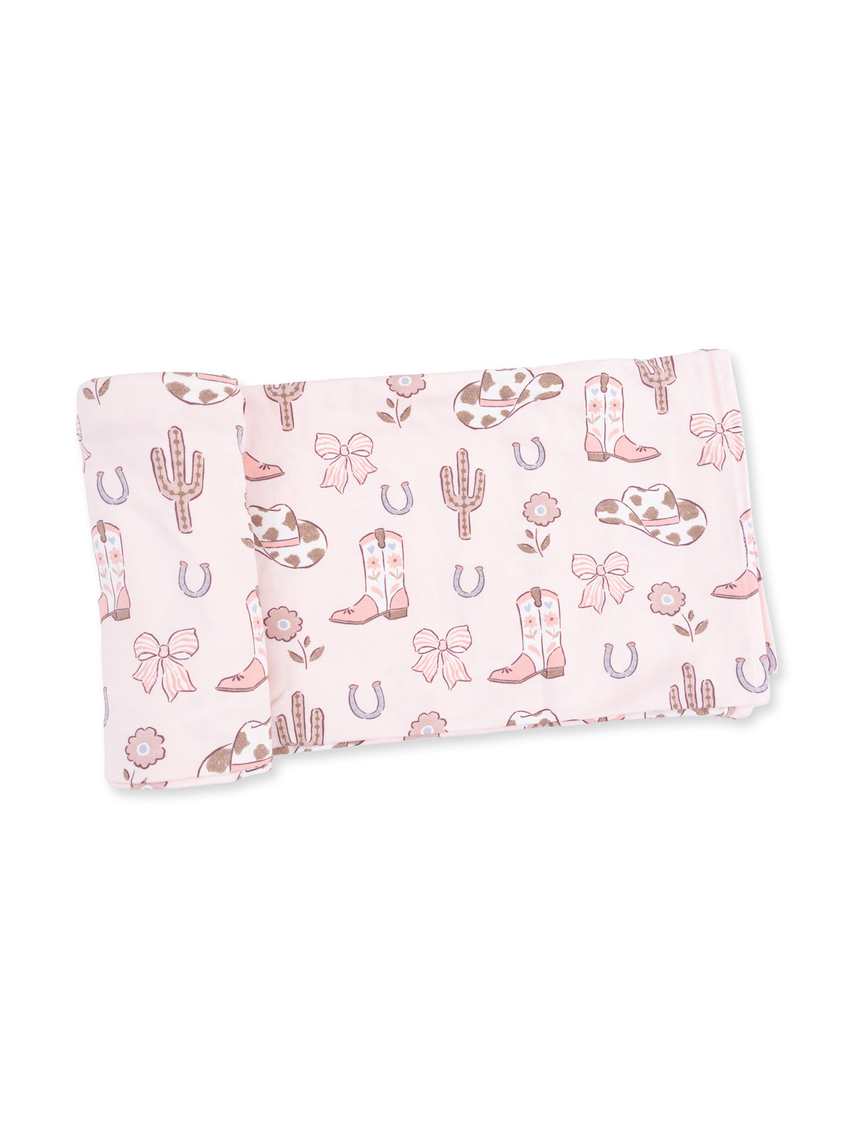 Stretch Swaddle, Cowgirl Boots and Bows