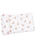 Ribbed Stretch Swaddle, Mini Cowgirl Boots