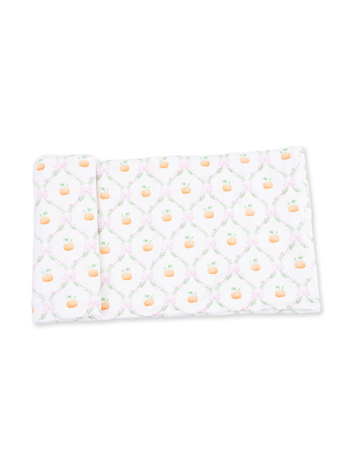 Stretch Swaddle, Pretty Pumpkin Trellis