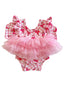 Long Sleeve Tutu Bodysuit, Cotton Candy Candy Cane