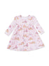Twirly Dress with Bike Short, Princess Unicorns and Castle