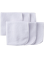 6-Pack Baby Washcloths, White