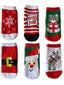 6-Pack Christmas Socks