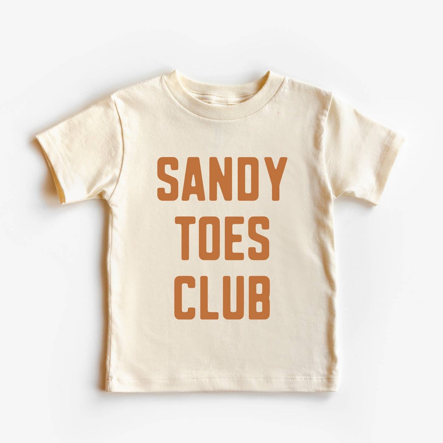 Kid's Graphic Short Sleeve Tee, Sandy Toes Club