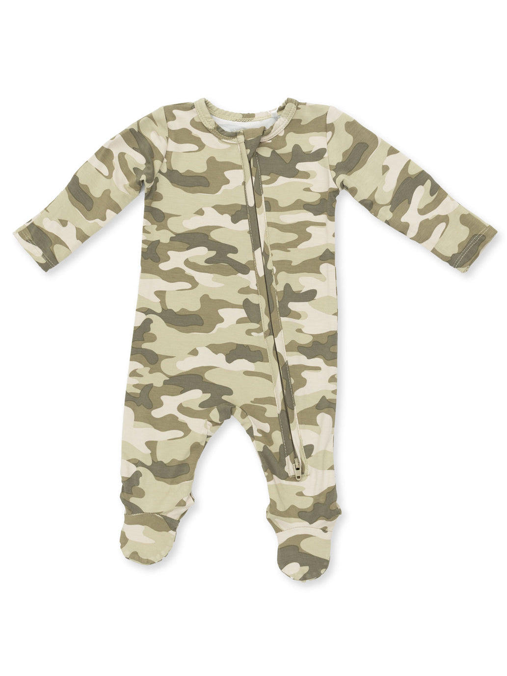 2-Way Zip Footie, Camo