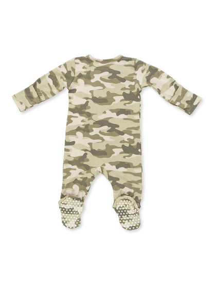 2-Way Zip Footie, Camo