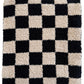 Phufy® Bliss Checkerboard Blanket, Black/Cocoa