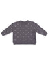 Drop Sleeve Sweatshirt, Lightning Bolt