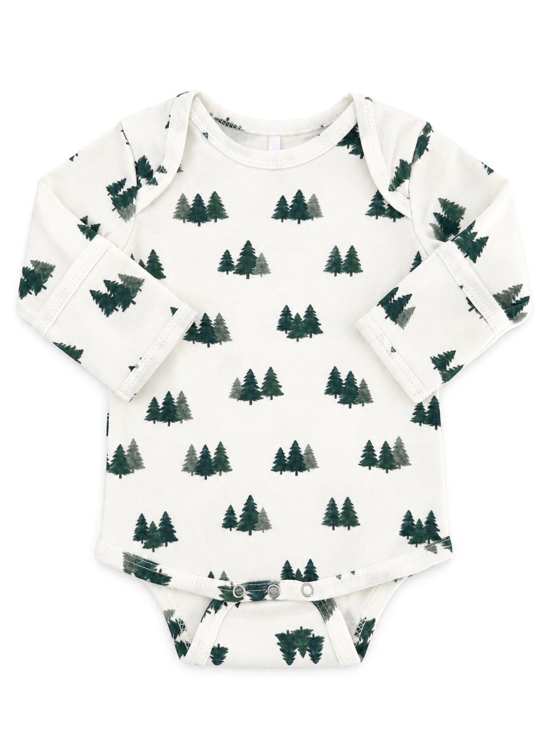 Evergreen Grove / Organic Cotton Long Sleeve Bodysuit