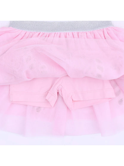 Tutu Skirt with Bike Shorts, Candy Canes