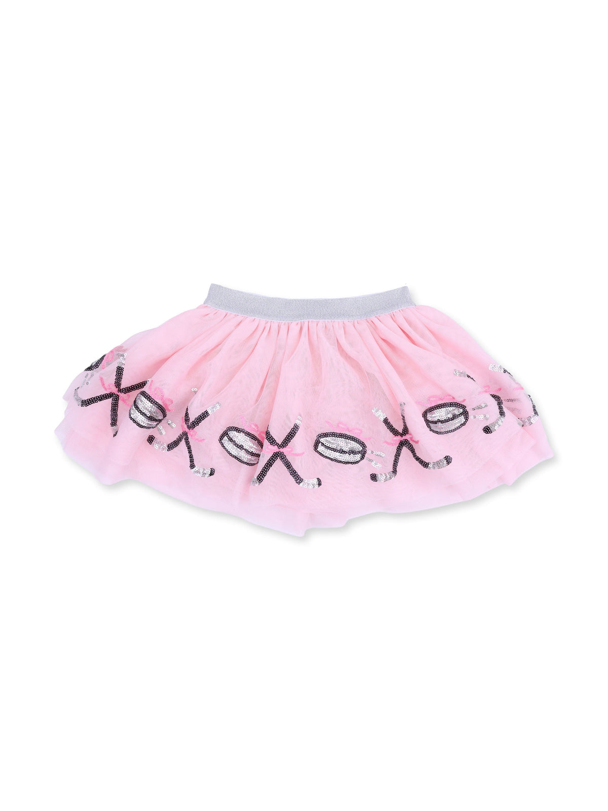 Tutu Skirt with Bike Shorts, Hockey Pink
