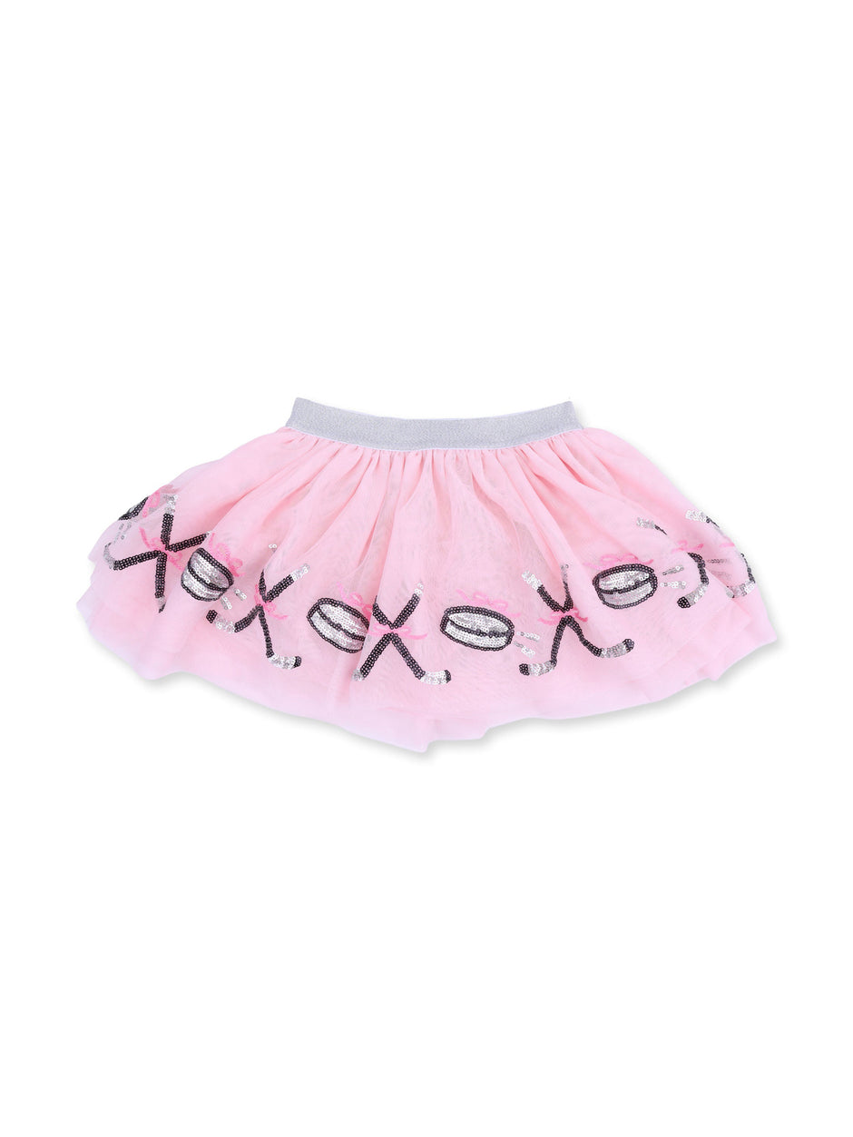 Tutu Skirt with Bike Shorts, Hockey Pink