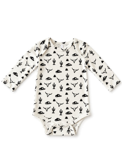 Wild West / Organic Cotton Long Sleeve Bodysuit