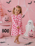 Organic Waffle Simple Dress, Miss Candy Corn