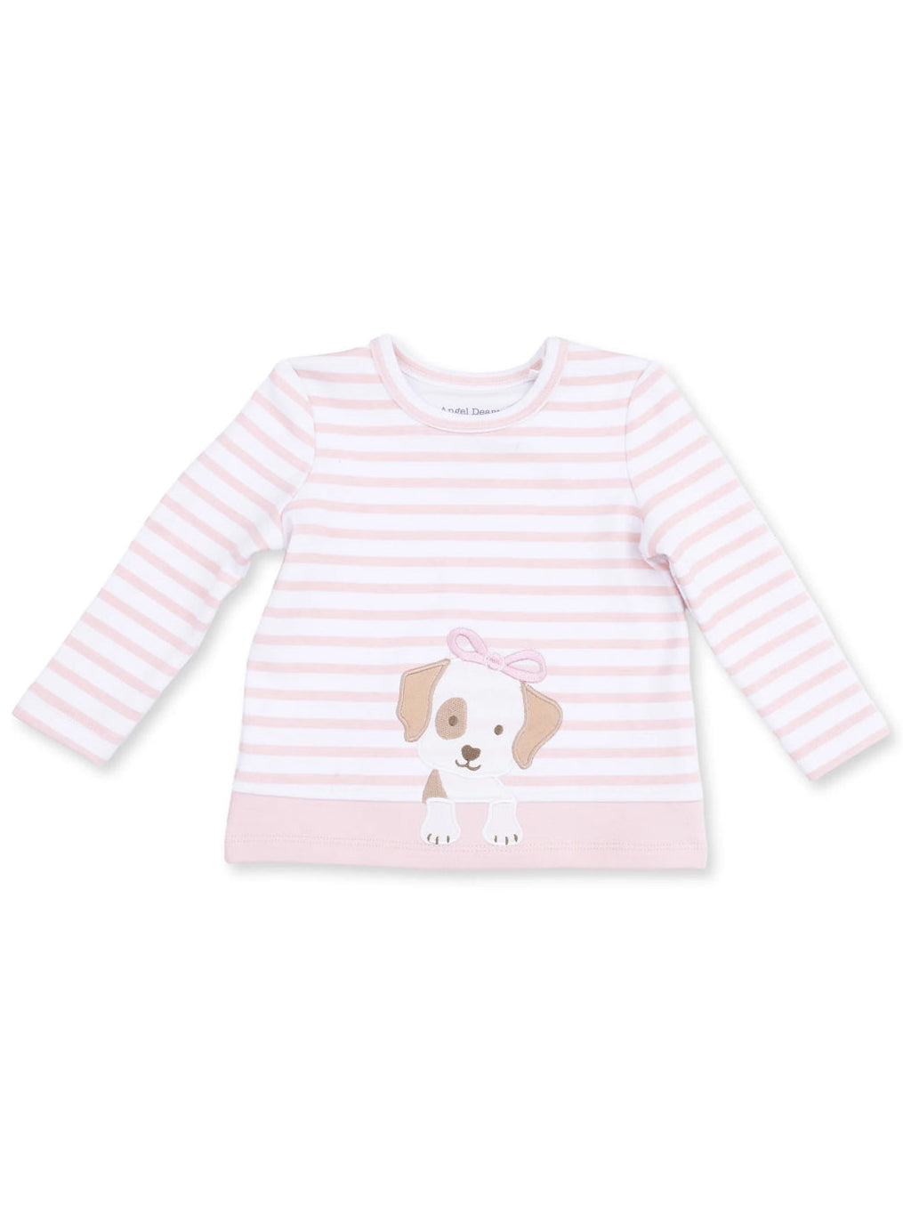 Long Sleeve Shirt, Stripe Puppy