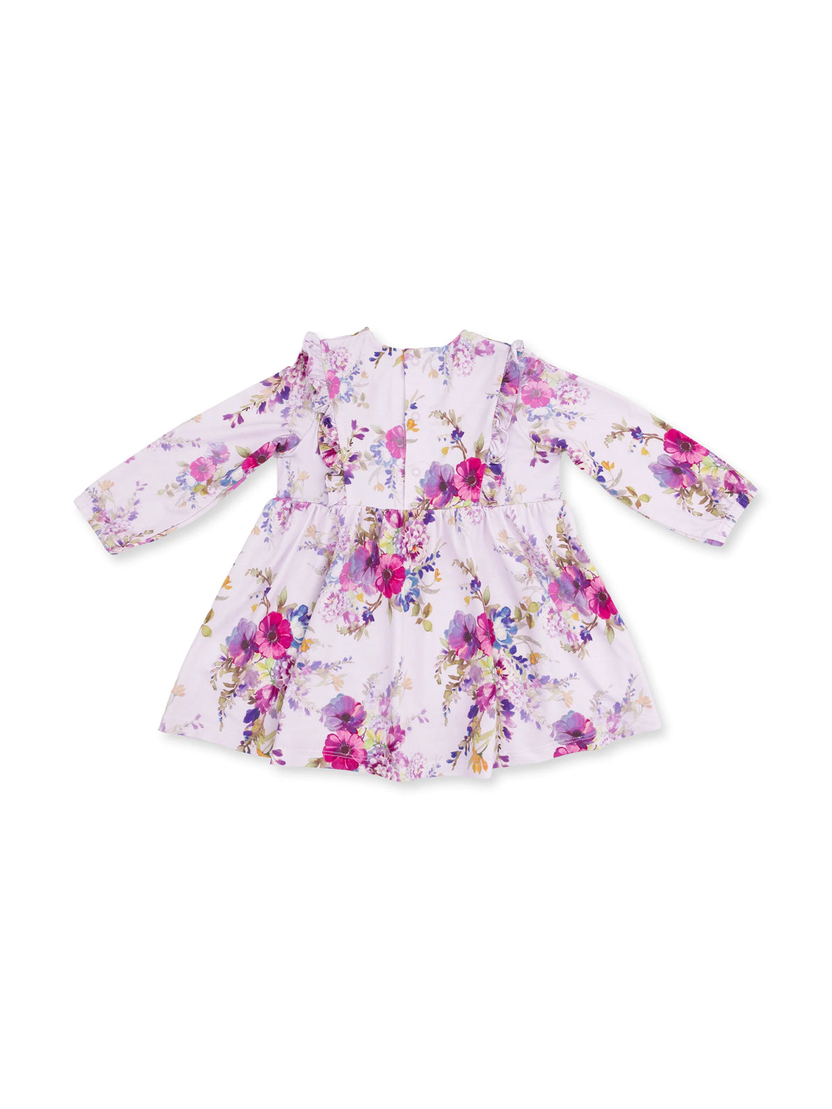 Ruffle Dress and Legging, Dahlia Floral