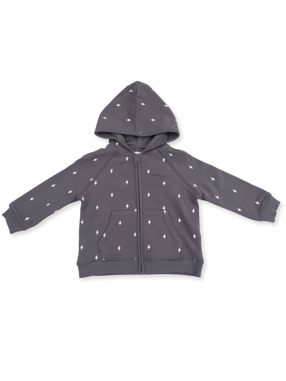 Zip Hoodie, Lightning Bolt