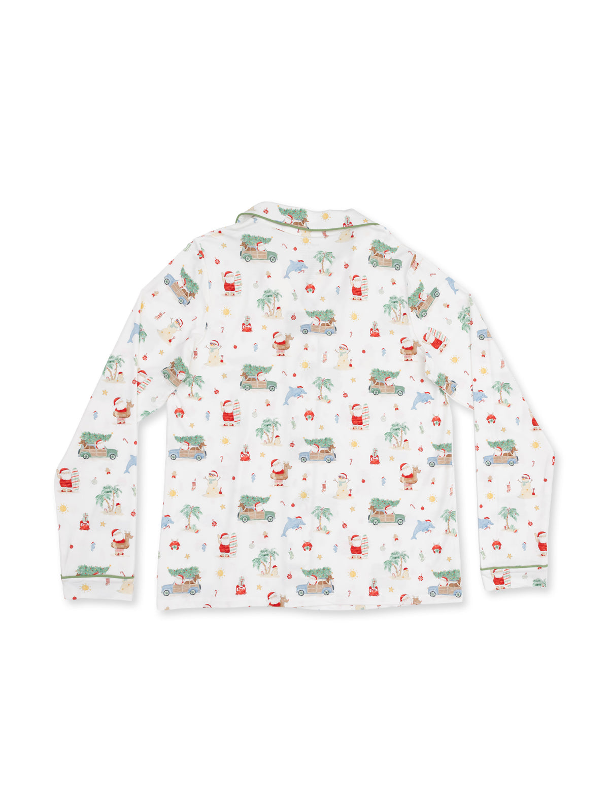 Adult Coat Style Lounge Set with Pockets, Beach Christmas