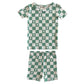 Summer Lounge Set, Trees Checkerboard