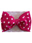 The BIG Bow, Fuchsia Dot