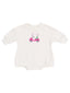 French Terry Sweatshirt Bubble, Golf Cart Pink