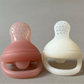 Food and Fruit Feeder Pacifier Set, Snow/Blush