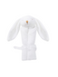 Bunny Security Blankie, White