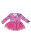 Twirly Long Sleeve Tutu Dress, Varsity Cheer