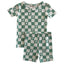 Summer Lounge Set, Trees Checkerboard