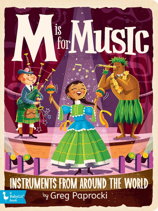M is for Music Board Book