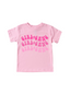 Kid's Graphic Short Sleeve Tee, Girl Gang / Pink