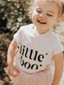 Kid's Graphic Short Sleeve Tee, Little Boo / Natural